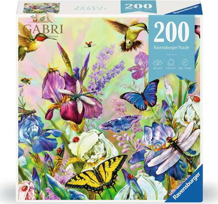 RAVENSBURGER Puzzle Moment: Rozkvetlá louka 200 dílků
