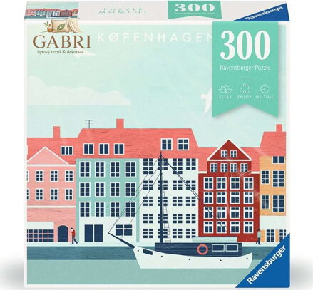 RAVENSBURGER Puzzle Moment: Kodaň 300 dílků