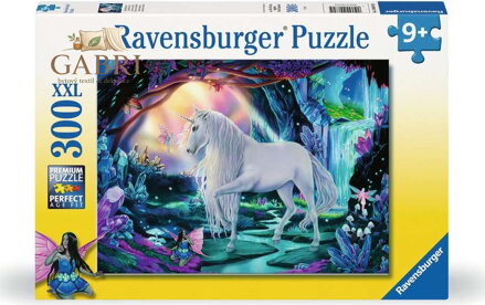 RAVENSBURGER Puzzle Mystický jednorožec XXL 300 dílků