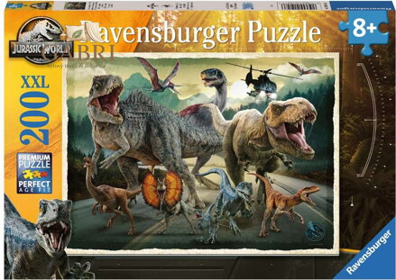 RAVENSBURGER Puzzle Jurský svět XXL 200 dílků