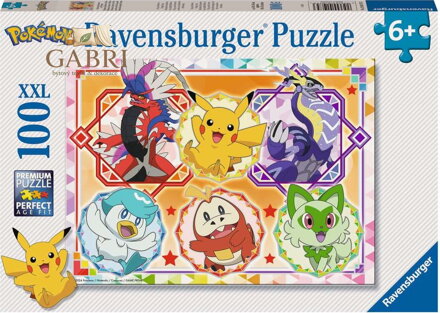 RAVENSBURGER Puzzle Pokémon XXL 100 dílků