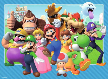 RAVENSBURGER Puzzle Super Mario XXL 100 dílků