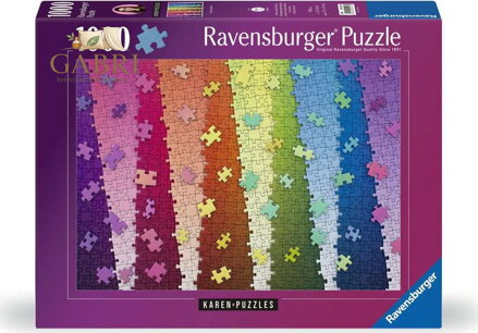 RAVENSBURGER Puzzle Karen: Colors on Colors 1000 dílků