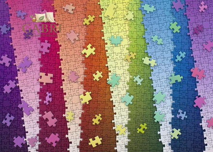 RAVENSBURGER Puzzle Karen: Colors on Colors 1000 dílků