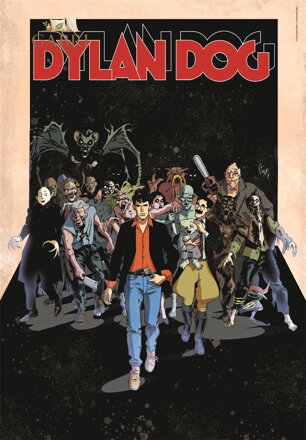 CLEMENTONI Puzzle Dylan Dog 2. motiv 1000 dílků