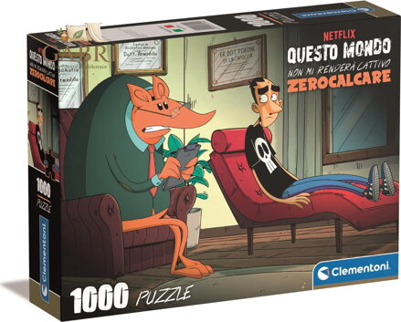 CLEMENTONI Puzzle Netflix: Tenhle svět mě nedostane (Zerocalcare I) 1000 dílků