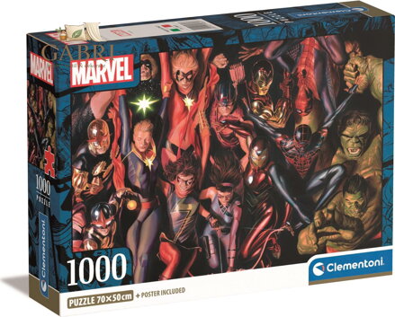 CLEMENTONI Puzzle Avengers 1000 dílků