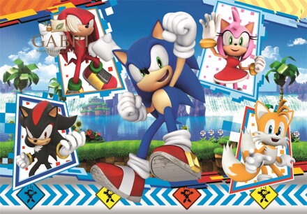CLEMENTONI Puzzle Sonic MAXI 24 dílků