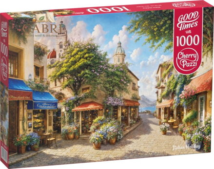 CHERRY PAZZI Puzzle Italské prázdniny 1000 dílků