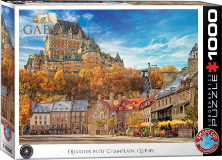 EUROGRAPHICS Puzzle Quartier Petit Champlain 1000 dílků