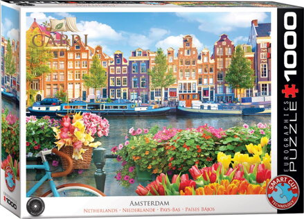 EUROGRAPHICS Puzzle Amsterdam, Nizozemsko 1000 dílků