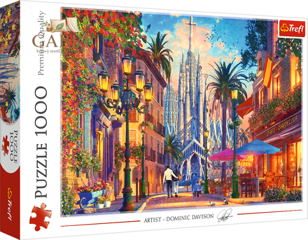 TREFL Puzzle Barcelona, Španělsko 1000 dílků
