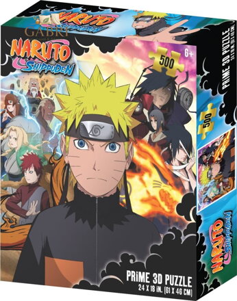 PRIME 3D Puzzle Naruto Shippuden 3D 500 dílků