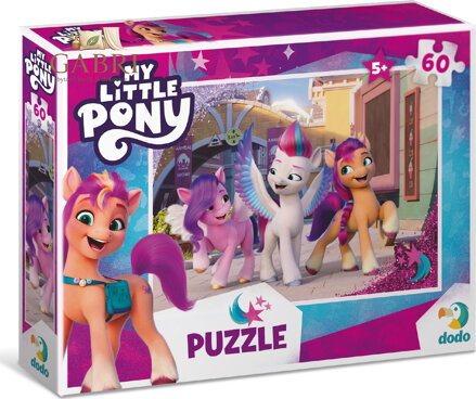 DODO Puzzle My Little Pony: Ve městě 60 dílků
