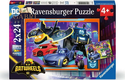 RAVENSBURGER Puzzle Batwheels 2x24 dílků