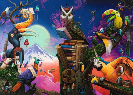 RAVENSBURGER Puzzle Písně vyhynulých ptáků 1000 dílků