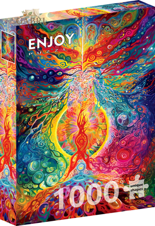 ENJOY Puzzle Epicentrum duhy 1000 dílků