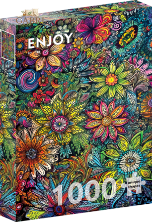 ENJOY Puzzle Síla květin 1000 dílků