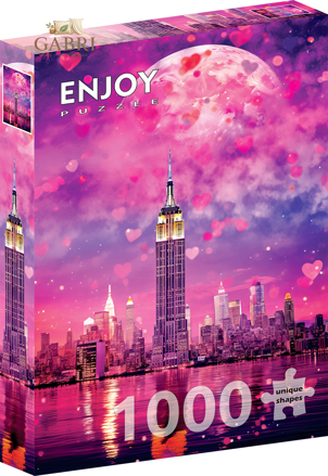 ENJOY Puzzle Zamilovaný New York 1000 dílků