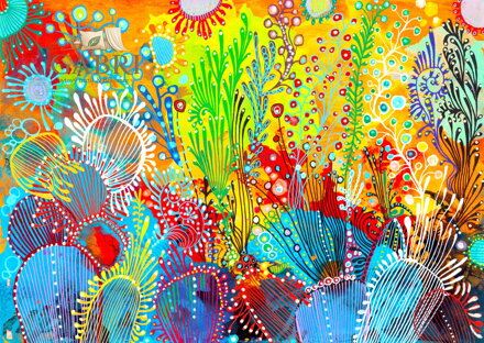 ENJOY Puzzle Přežití v poušti 1500 dílků