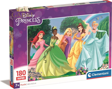 CLEMENTONI Puzzle Disney princezny 180 dílků