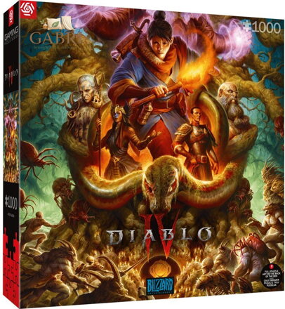 GOOD LOOT Puzzle Diablo IV: Horadrim 1000 dílků