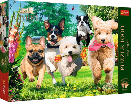 TREFL Puzzle Premium Plus Tea Time: Potíže na obzoru 1000 dílků