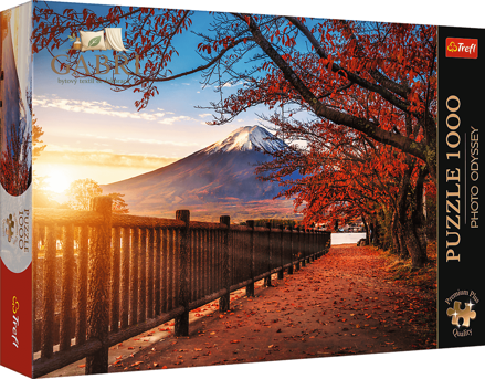 TREFL Puzzle Premium Plus Photo Odyssey: Hora Fuji, Japonsko 1000 dílků