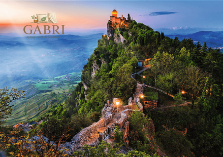 TREFL Puzzle Premium Plus Photo Odyssey: La Cesta, San Marino 1000 dílků
