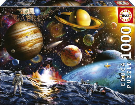 EDUCA Puzzle Mise: Asteroid 1000 dílků