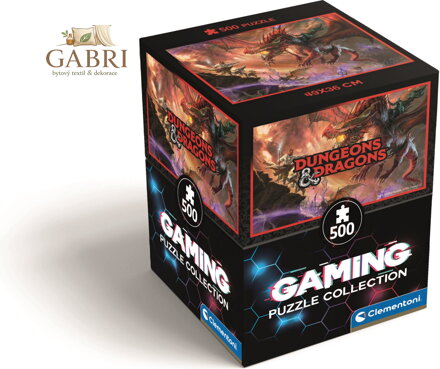 CLEMENTONI Puzzle Gaming Collection: Dungeons&Dragons 500 dílků