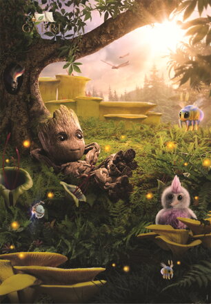 CLEMENTONI Puzzle Já jsem Groot 300 dílků