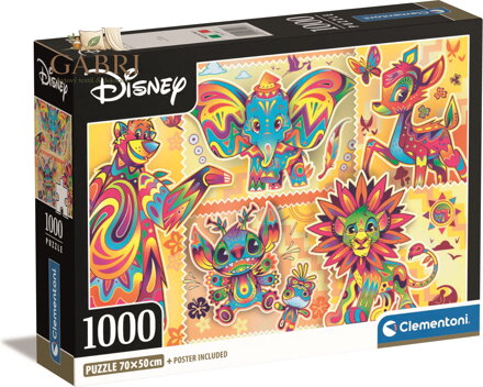 CLEMENTONI Puzzle Disney Classics 1000 dílků