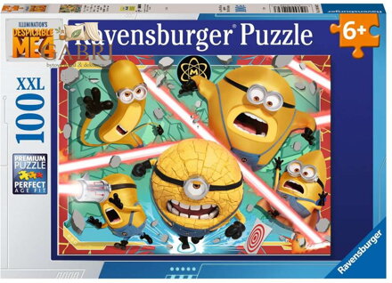 RAVENSBURGER Puzzle Já, padouch 4 XXL 100 dílků