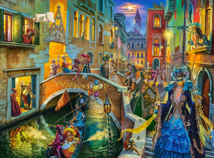 CASTORLAND Puzzle Karneval Banátkách 3000 dílků