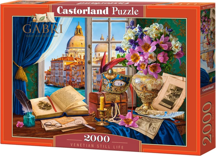 CASTORLAND Puzzle Benátské zátiší 2000 dílků