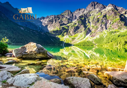CASTORLAND Puzzle Východ slunce u jezera Morskie Oko 1500 dílků