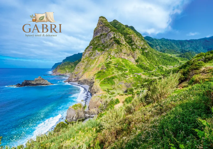 CASTORLAND Puzzle Zelená Madeira 500 dílků