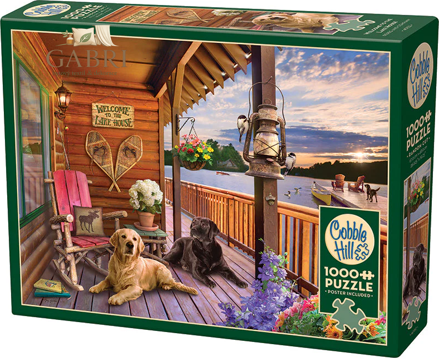 COBBLE HILL Puzzle Vítejte v domě u jezera 1000 dílků