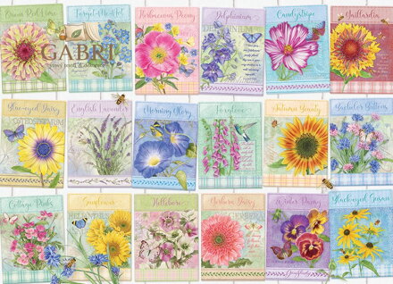 COBBLE HILL Puzzle Balíčky se semínky 500 dílků