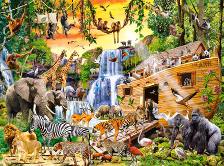 CASTORLAND Puzzle Noemova Archa 3000 dílků