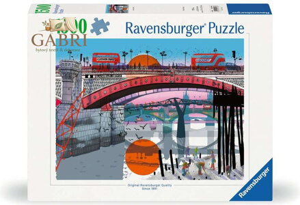 RAVENSBURGER Puzzle V Londýně 1500 dílků