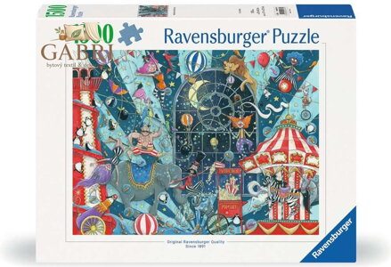 RAVENSBURGER Puzzle Vítejte v cirkusu 1500 dílků