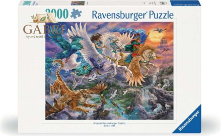 RAVENSBURGER Puzzle Vzduchem na Pegasovi 2000 dílků