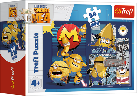 TREFL Puzzle Já, padouch 4: Supermimoňové 54 dílků
