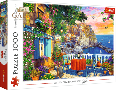 TREFL Puzzle Pohled na Cinque Terre 1000 dílků