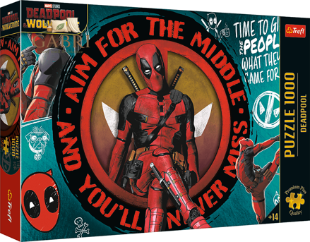 TREFL Puzzle Premium Plus: Deadpool 1000 dílků