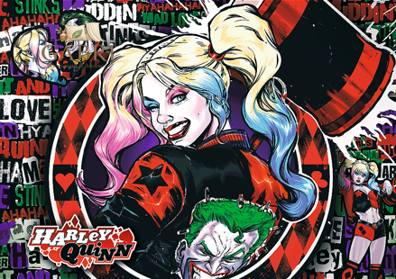 TREFL Puzzle Premium Plus Batman: Harley Quinn 1000 dílků
