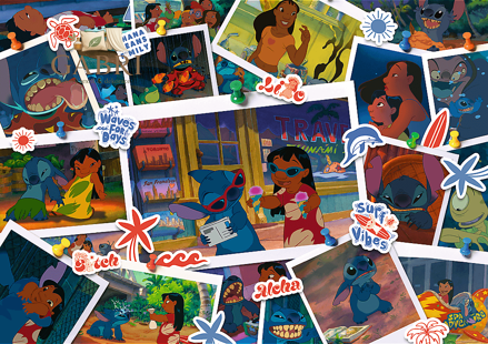 TREFL Puzzle Lilo&Stitch: Sladké vzpomínky 1000 dílků