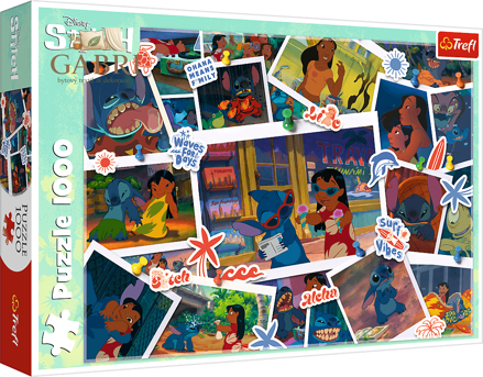 TREFL Puzzle Lilo&Stitch: Sladké vzpomínky 1000 dílků